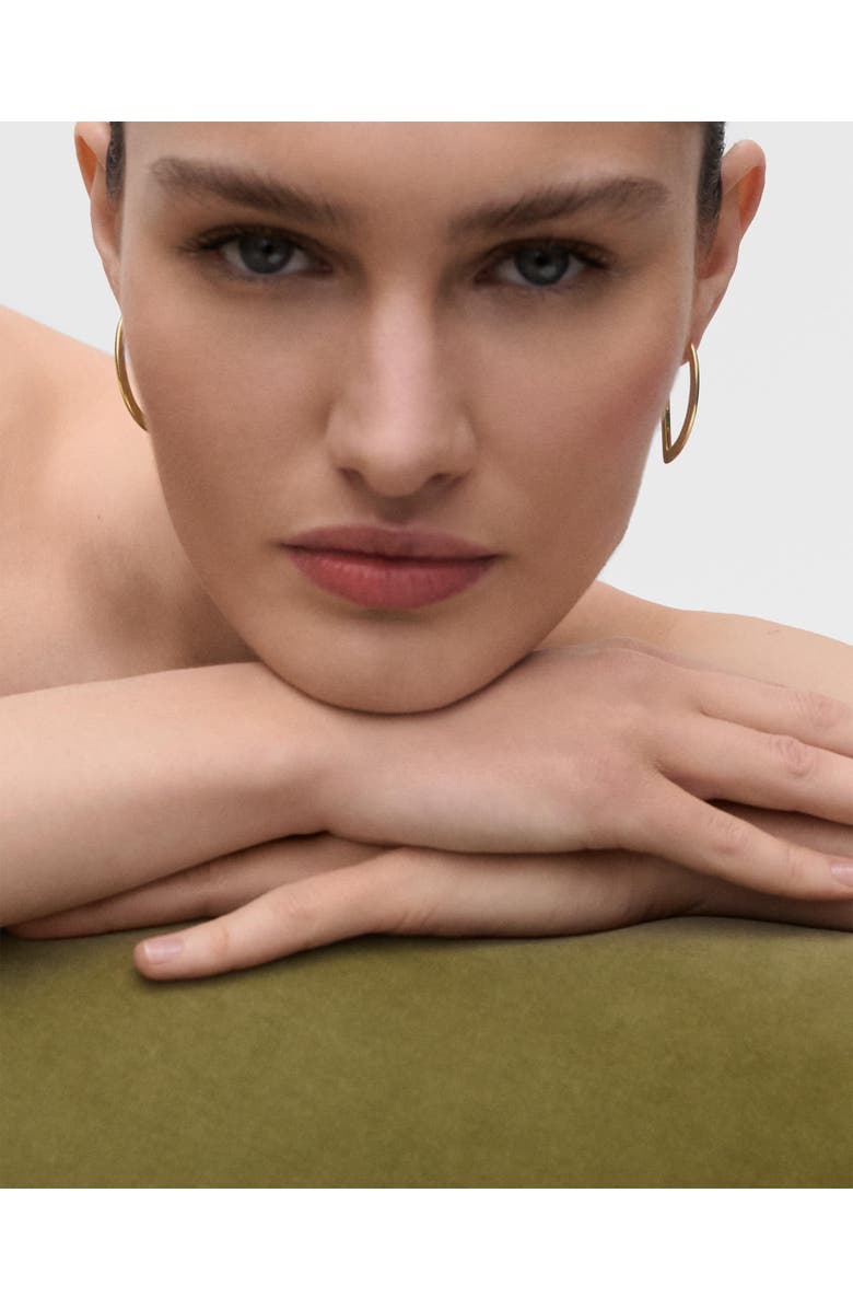 PDPAOLA Vento Hoops, Alternate, color, Gold