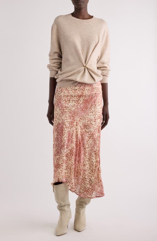 ISABEL MARANT ISABEL MARANT LISANNE CREPE MIDI SKIRT