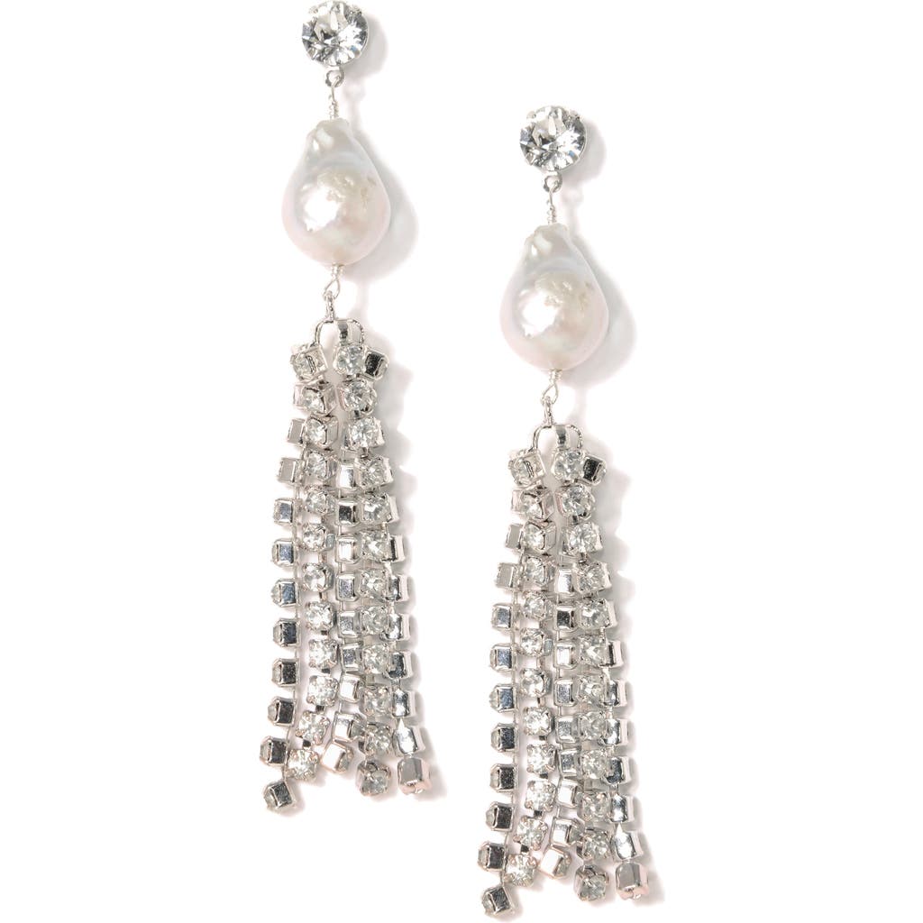 Venessa Arizaga Ocean Dream Earrings In Silver