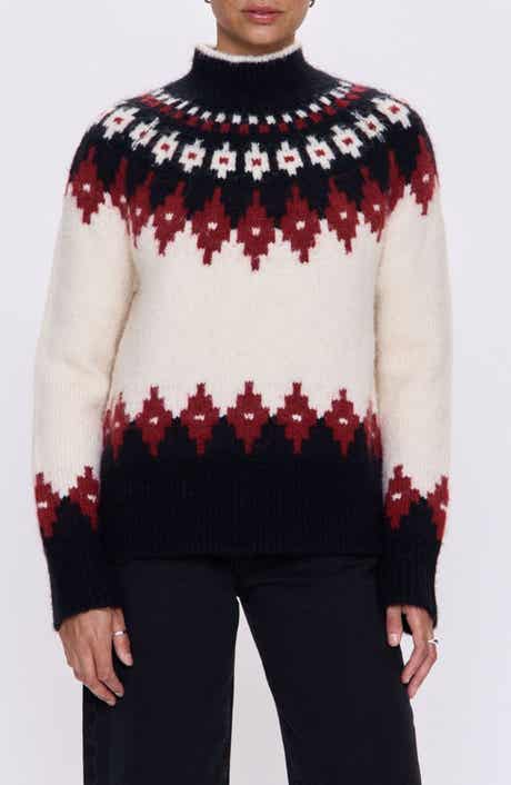 Pistola Astrid Fair Isle Turtleneck Sweater