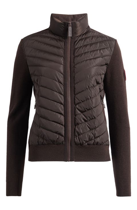 Hybridge Quilted & Knit Jacket