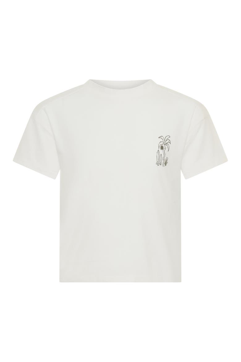Kids' Sunny Graphic T-Shirt, Main, color, WHITE