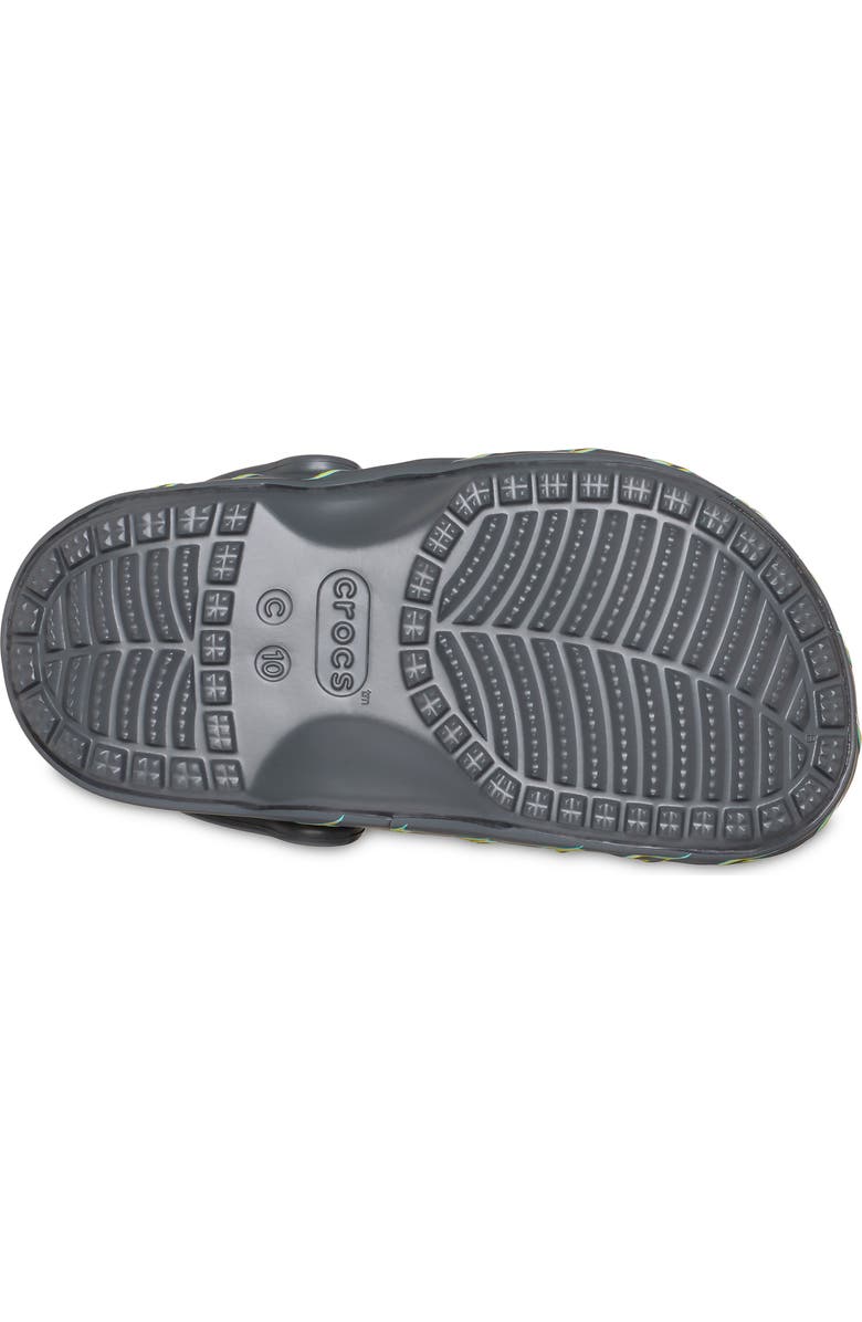 CROCS Kids' Classic Bot Light-Up Clog, Alternate, color, Carbon