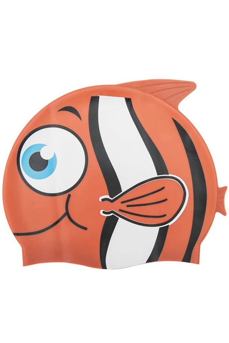 Lil' Buddy Swim Cap, Alternate, color, Multicolored
