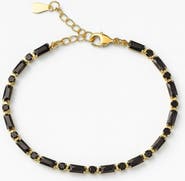 Ivy & Pearl Co. The Harrington Noir Bracelet