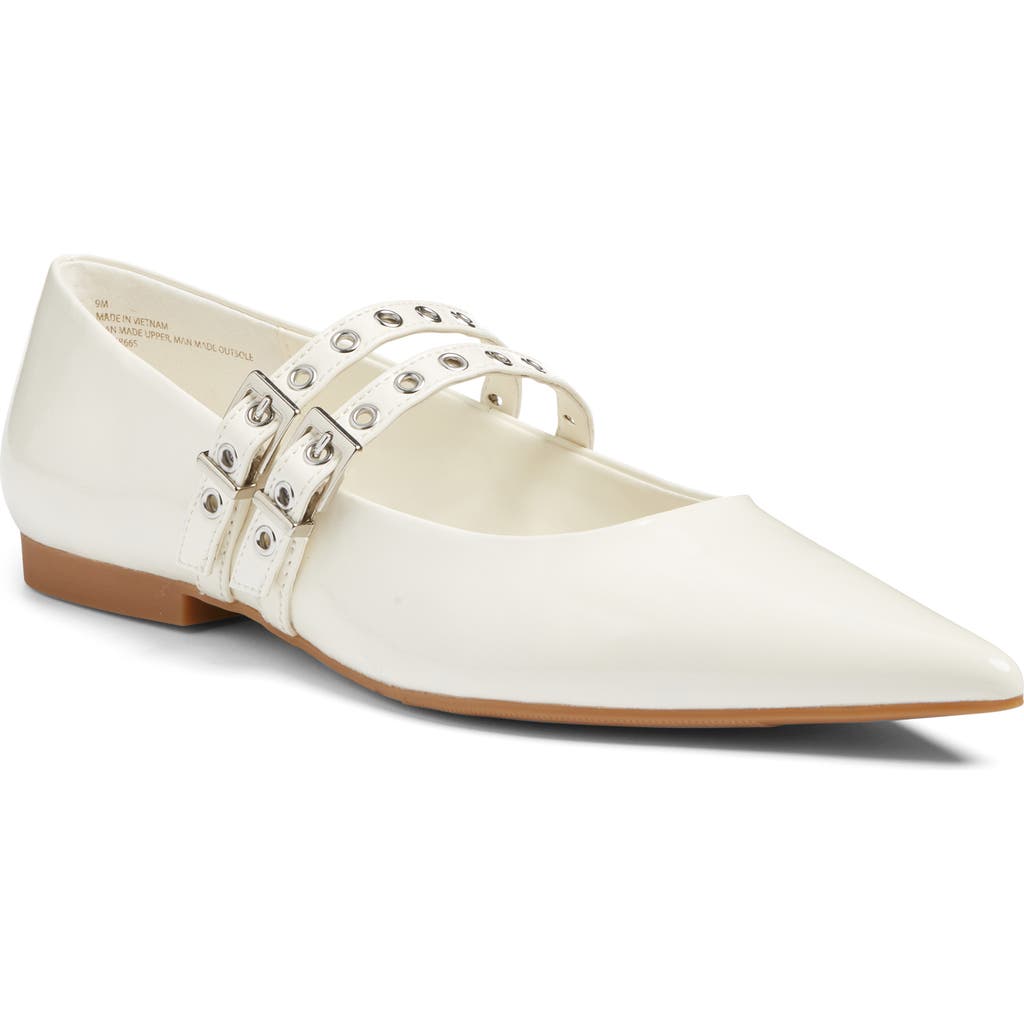 OPEN EDIT OPEN EDIT ORIANA POINTED TOE MARY JANE FLAT