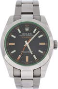 Pre-Owned Rolex Oyster Perpetual Milgauss Automatic Watch Stainless Steel 40