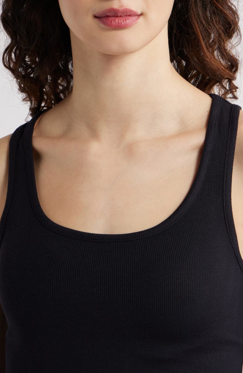 FRAME The Rib Scoop Neck Tank, Alternate, color, 