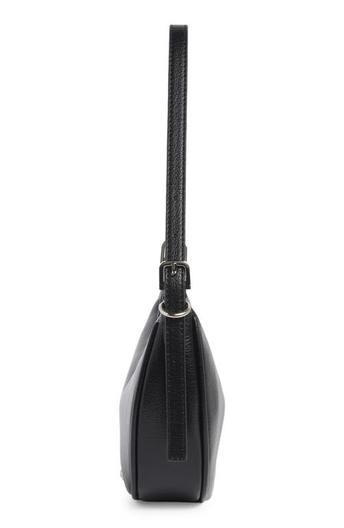 Madden Girl Crescent Shoulder Bag In Black