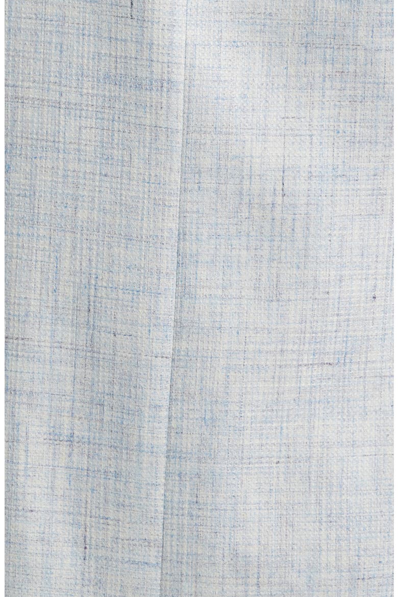Kei Trim Fit Light Blue Mélange Wool & Silk Blend Sport Coat, Alternate, color, LIGHT BLUE