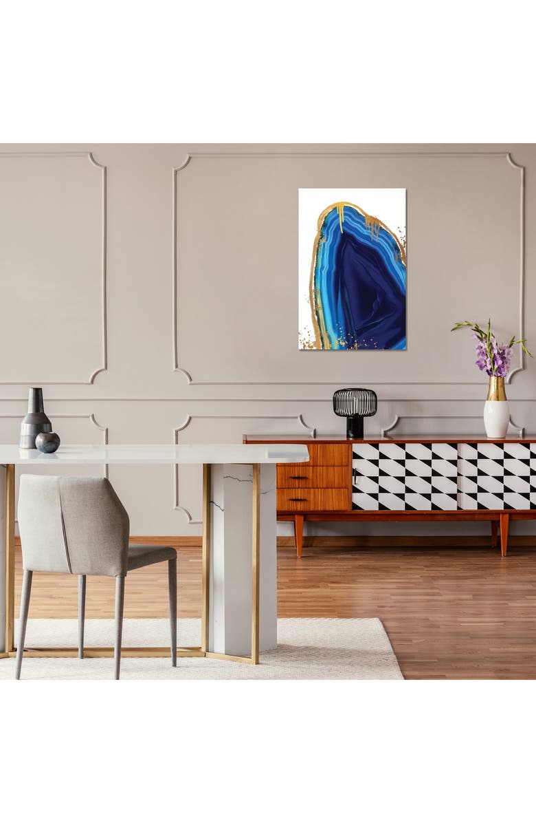 iCanvas Aurora Decadence Canvas Artwork by 5by5collective Canvas Artwork, 18"x12", Alternate, color, Blue