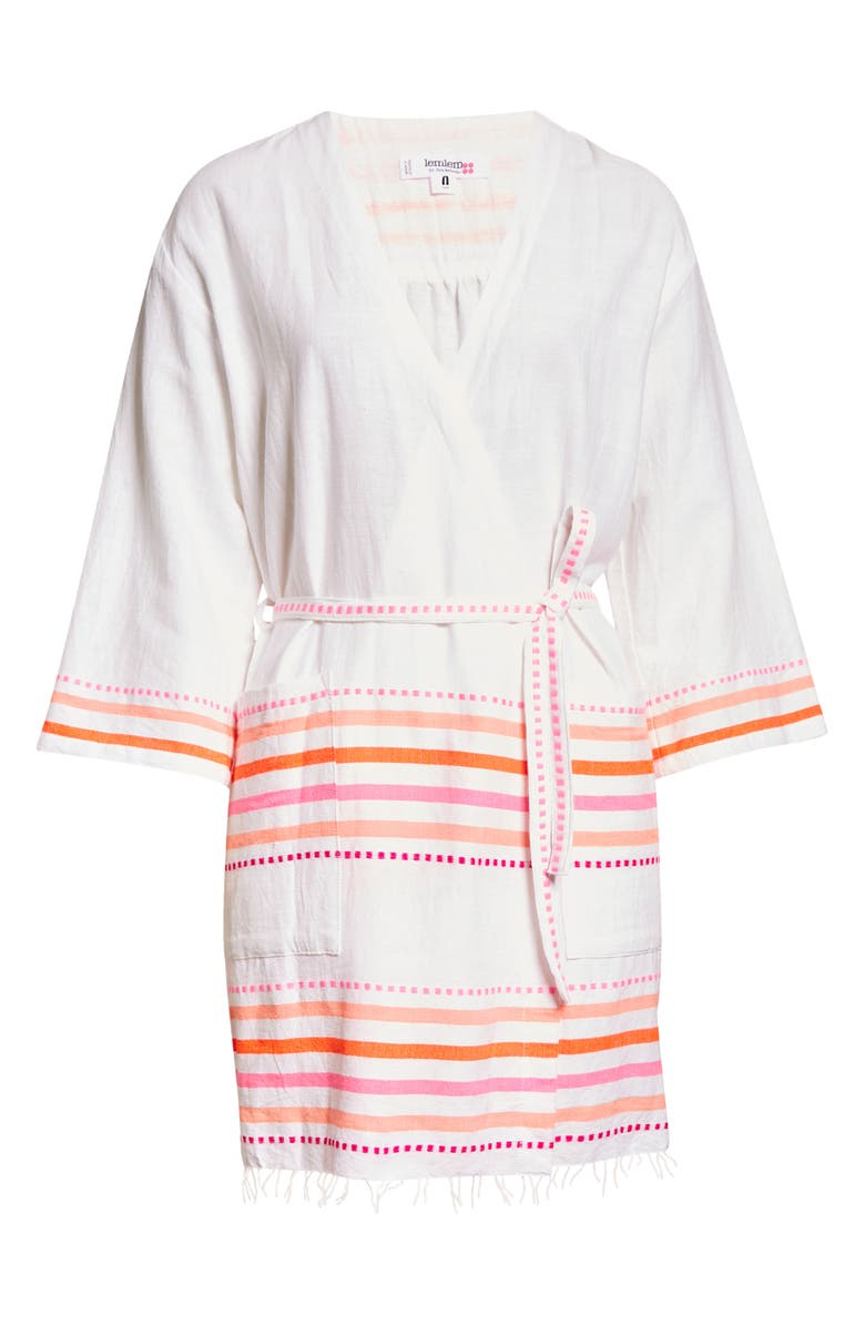 lemlem Eshe Cotton Blend Robe, Alternate, color,