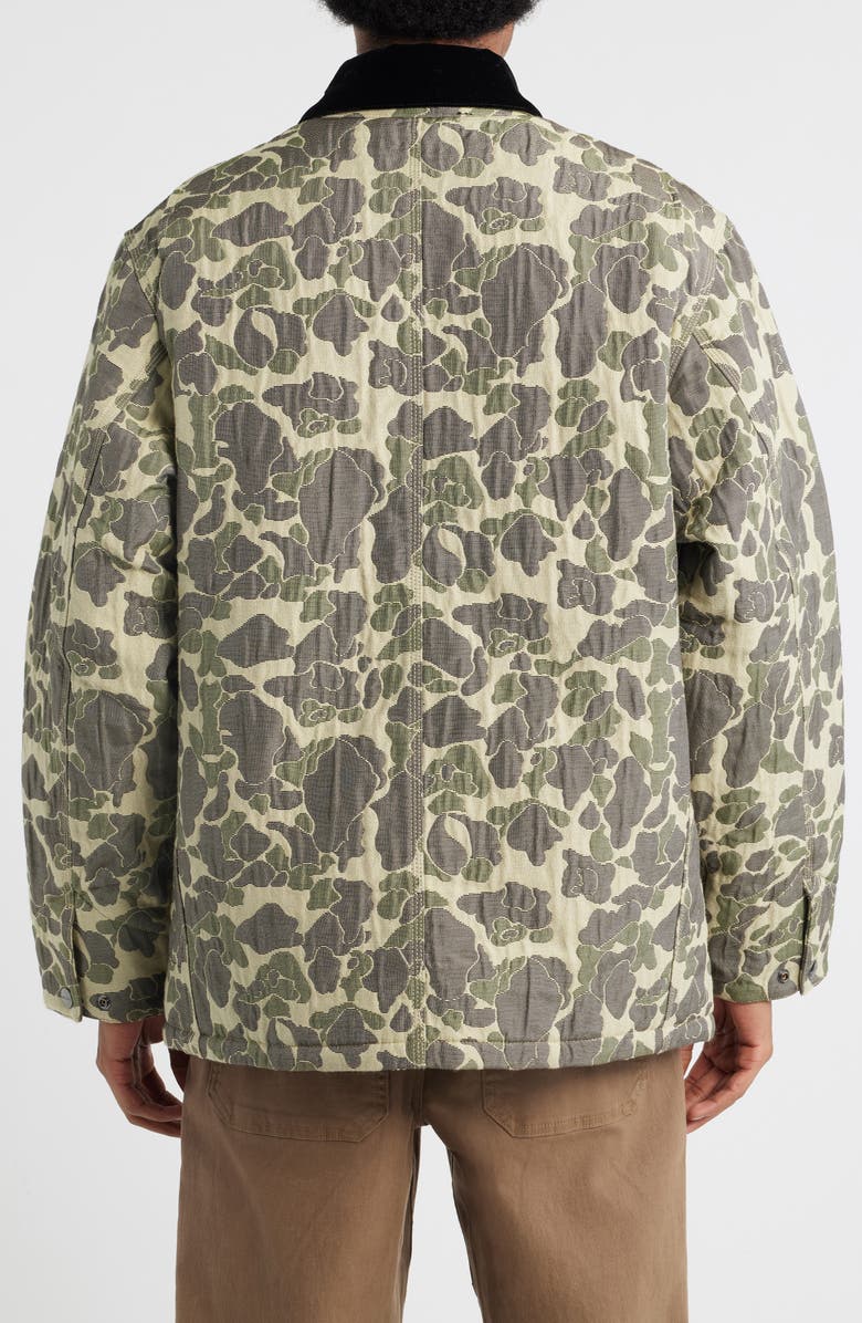 Carhartt Work In Progress Camo Tapestry Chore Coat, Alternate, color, Camo Duck