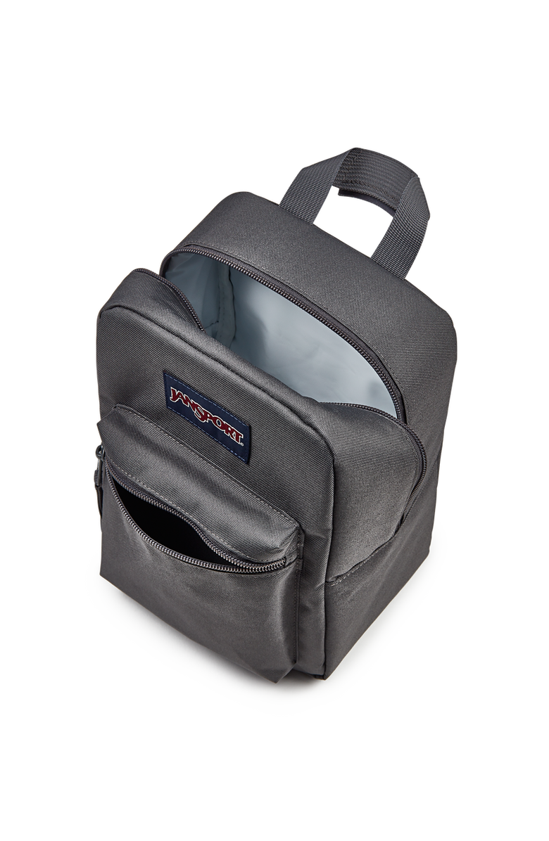 Jansport Big Break Lunch Bag, Alternate, color, Smokey Grit