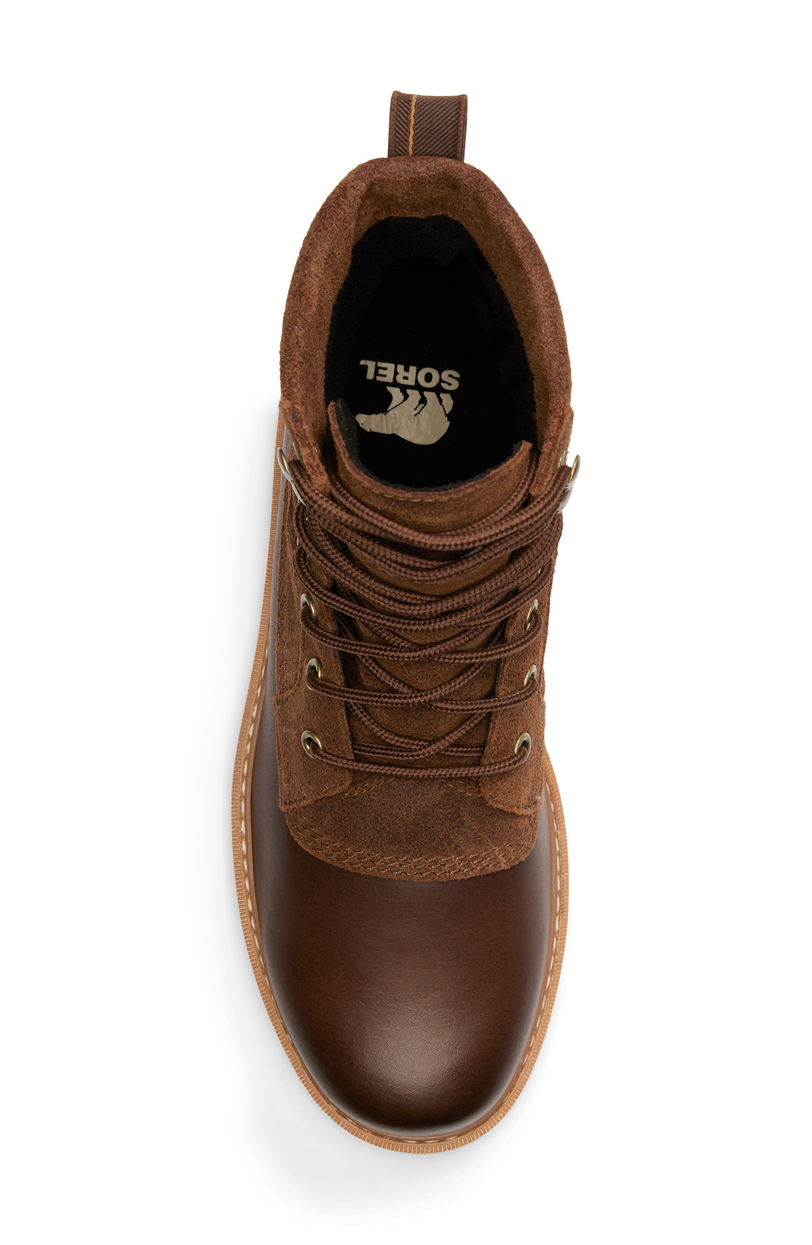 SOREL Slabtown '62<sup>™</sup> Waterproof Boot, Alternate, color, Velvet Tan/ Tobacco