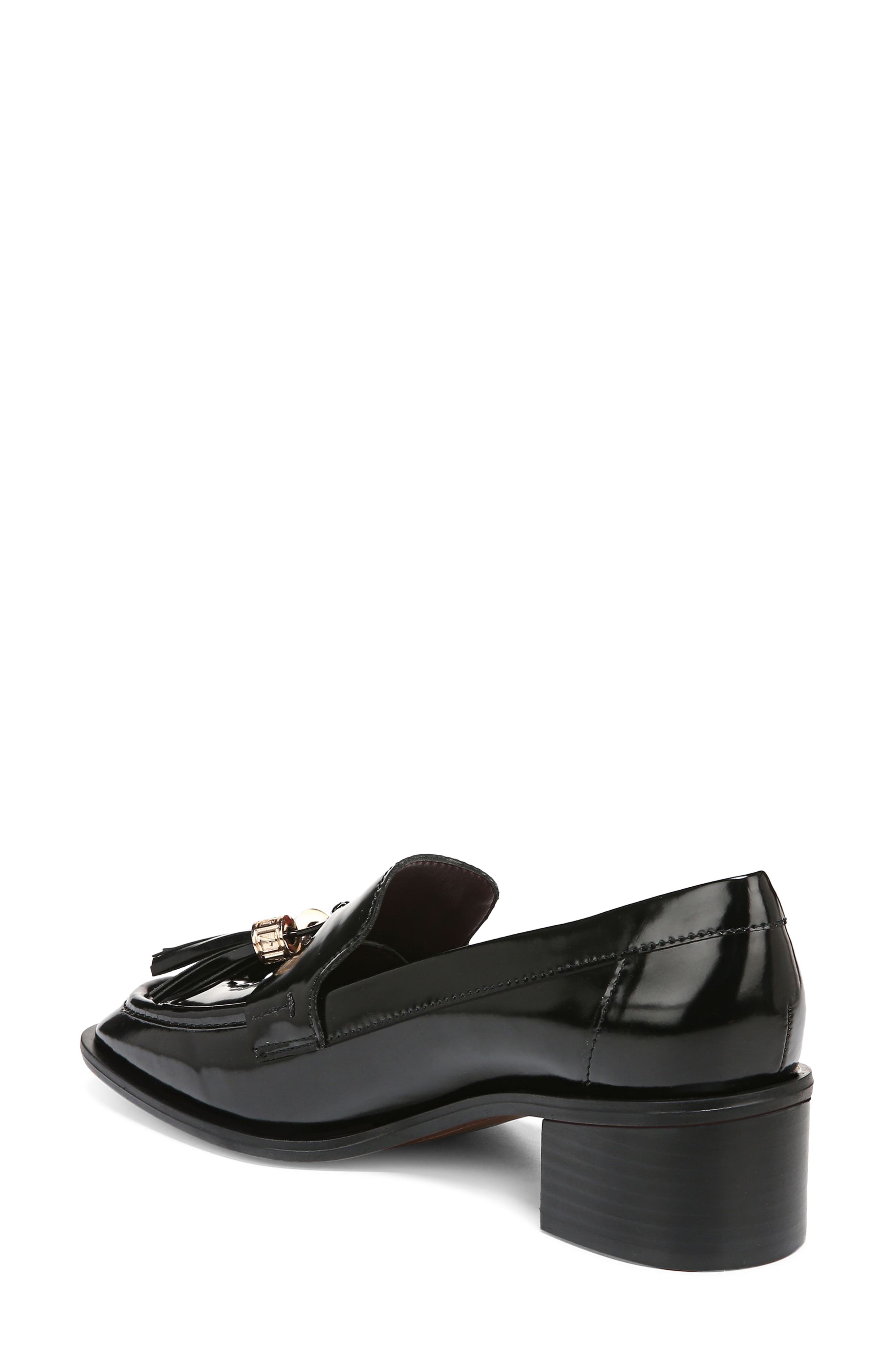 Franco Sarto Donna Block Heel Tassel Loafer, Alternate, color, 