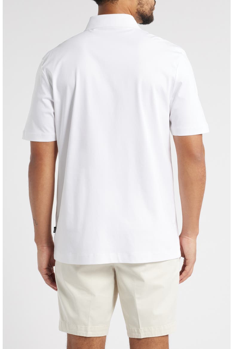 C-Parris Polo, Alternate, color, WHITE