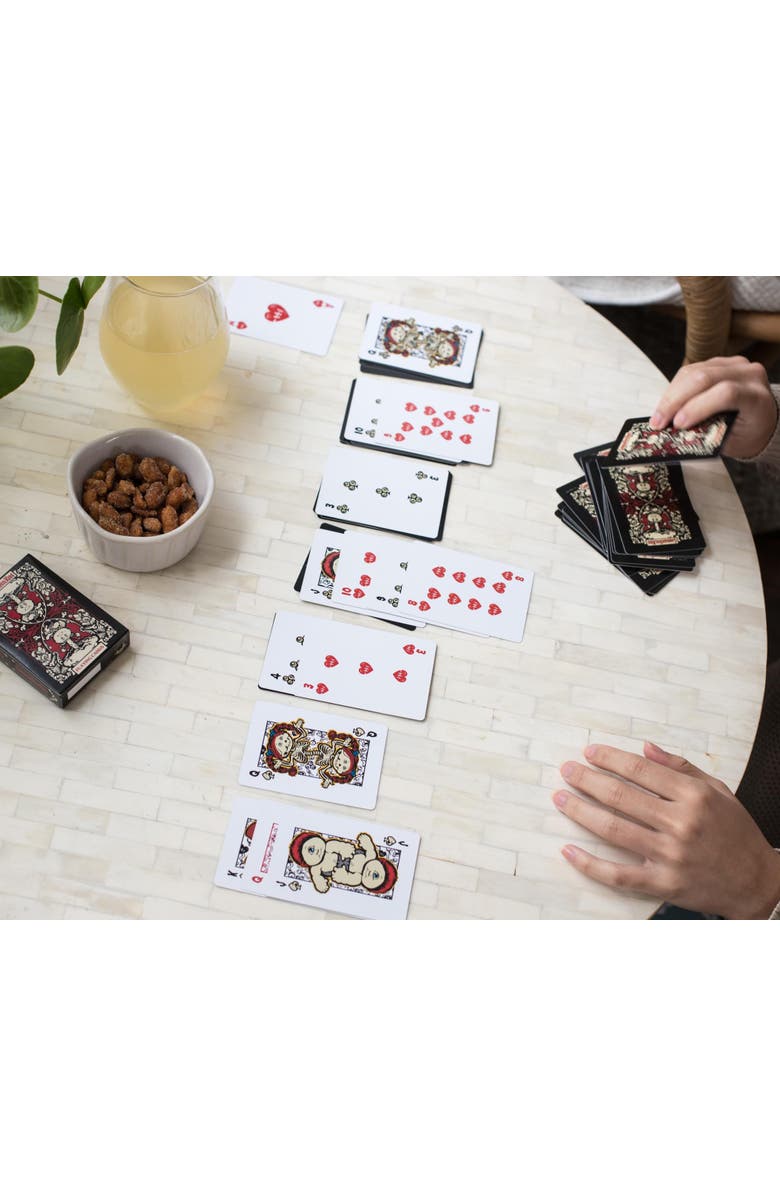 Toynk Garbage Pail Kids Playing Cards Designed By Hydro74 | 52 Card Deck + 2 Jokers, Alternate, color, Black