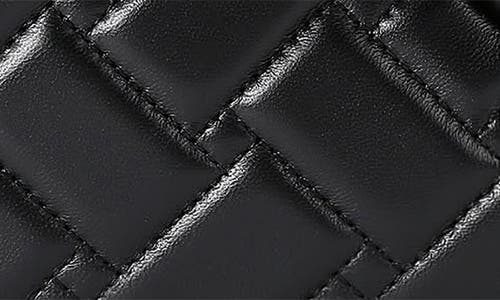 Kurt Geiger London Kensington Quilted Leather Crossbody Bag In Black