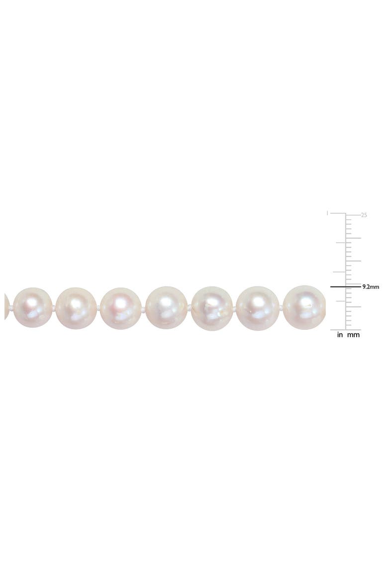 Men's Cultured Freshwater Pearl Necklace, Alternate, color, WHITE