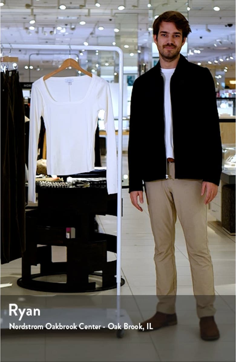 Square Neck Long Sleeve Top, sales video thumbnail