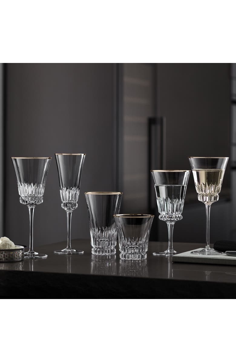 Villeroy & Boch Grand Royal Gold Highball / Tumbler Pair, Alternate, color, Clear