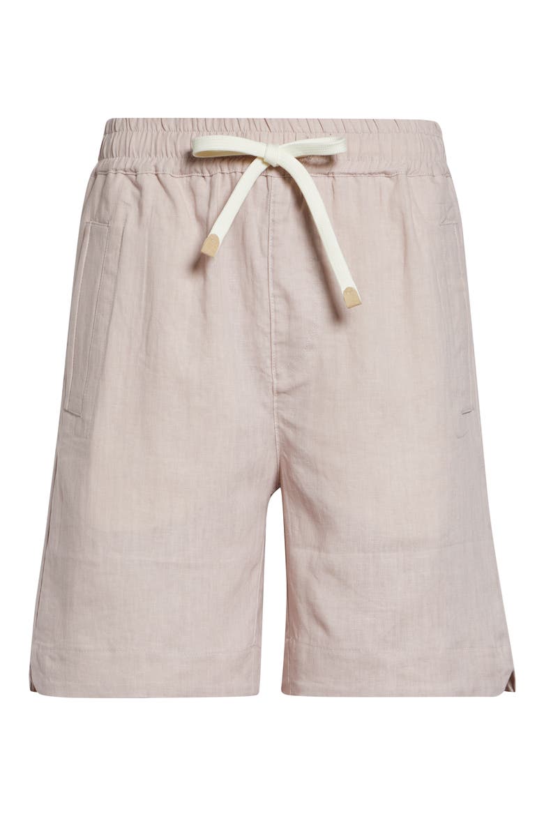 Linen Shorts, Alternate, color, 26 DUSTY PINK