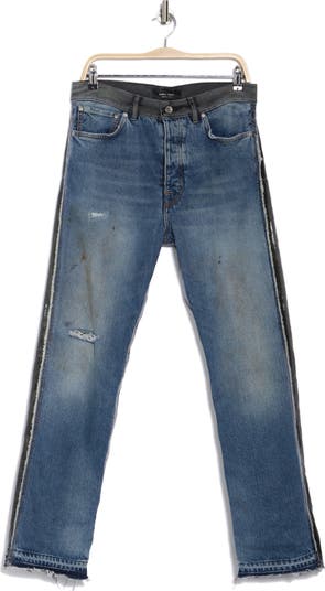 Two-Tone Skinny Jeans