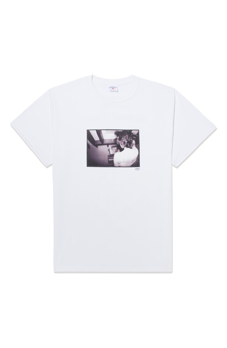 Noah x The Cure 'Picture of You' Cotton Graphic T-Shirt, Main, color, White