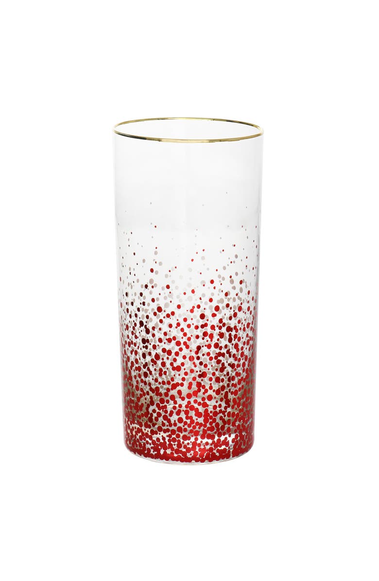 Laurie Gates California Designs Audrey Hill 6 Piece 16oz Glass Tumbler Set in Assorted Colors, Alternate, color, Assorted