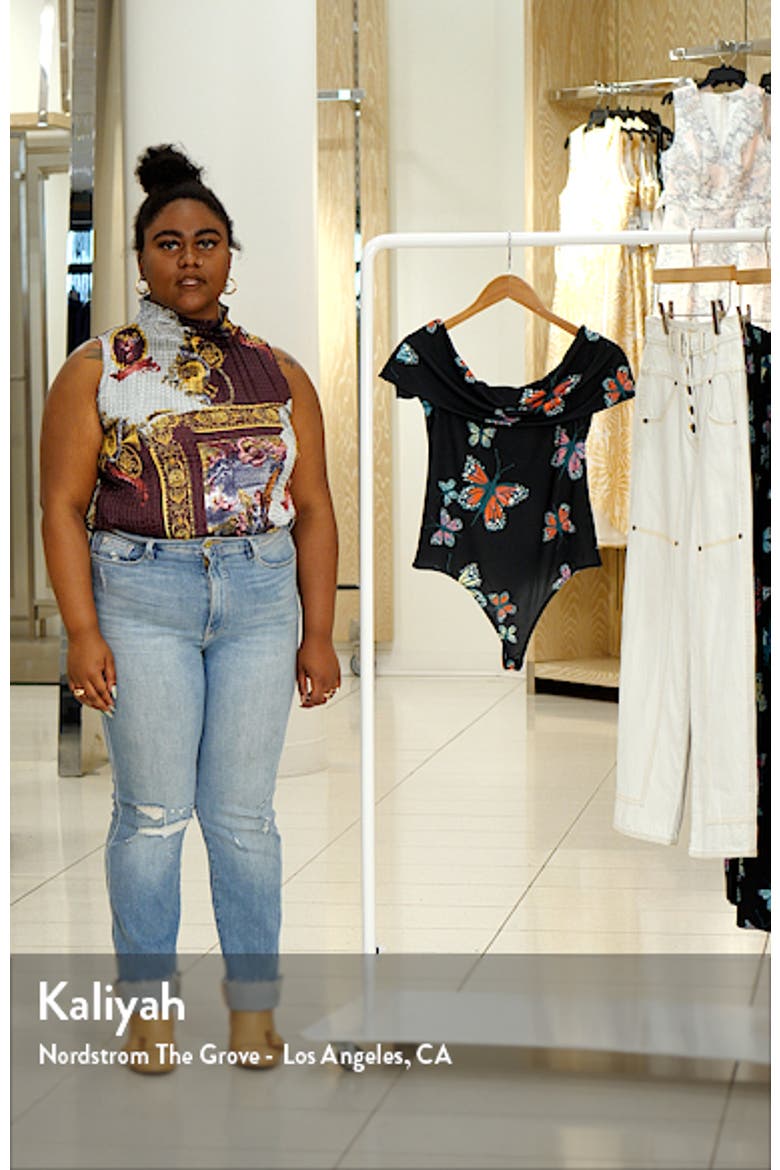 Cristina Martinez Off the Shoulder Bodysuit video