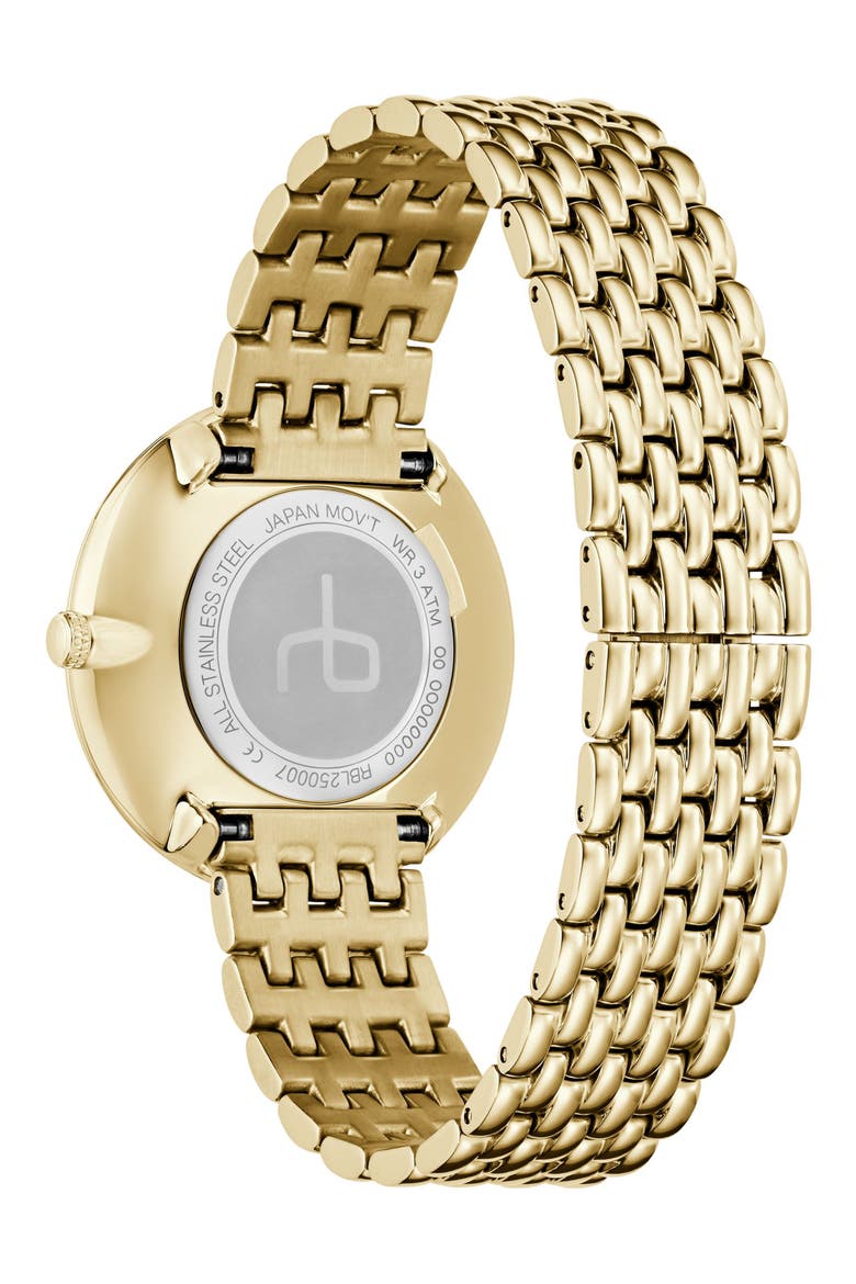 Carrie Bracelet Watch, 35mm, Alternate, color, GOLD