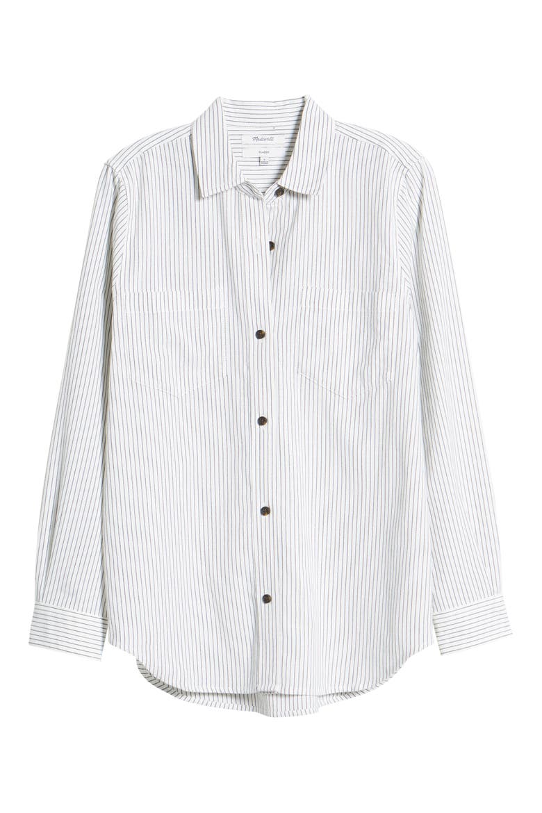 Classic Ex-Boyfriend Shirt, Alternate, color, CRINKLE STRIPE