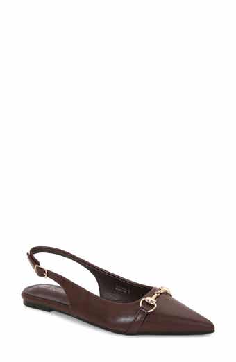 BERNESS Bit Slingback Flat