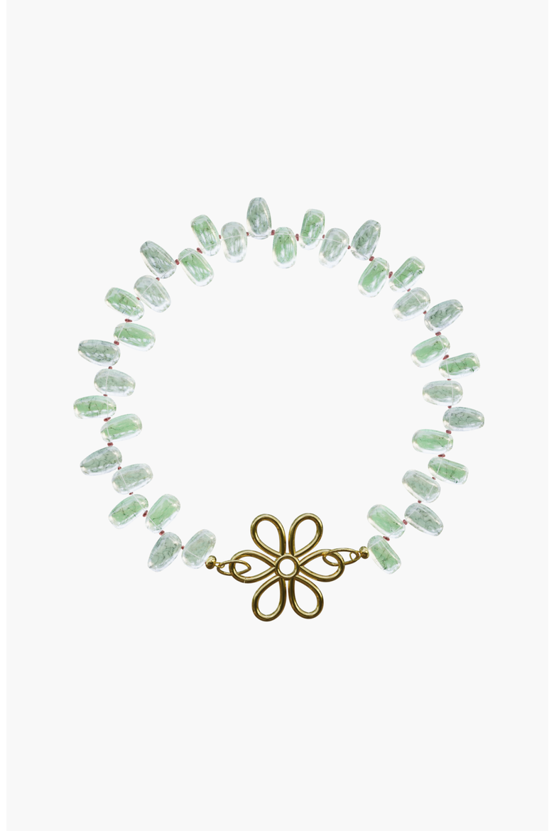 Sage Quartz Necklace, Main, color, Sage