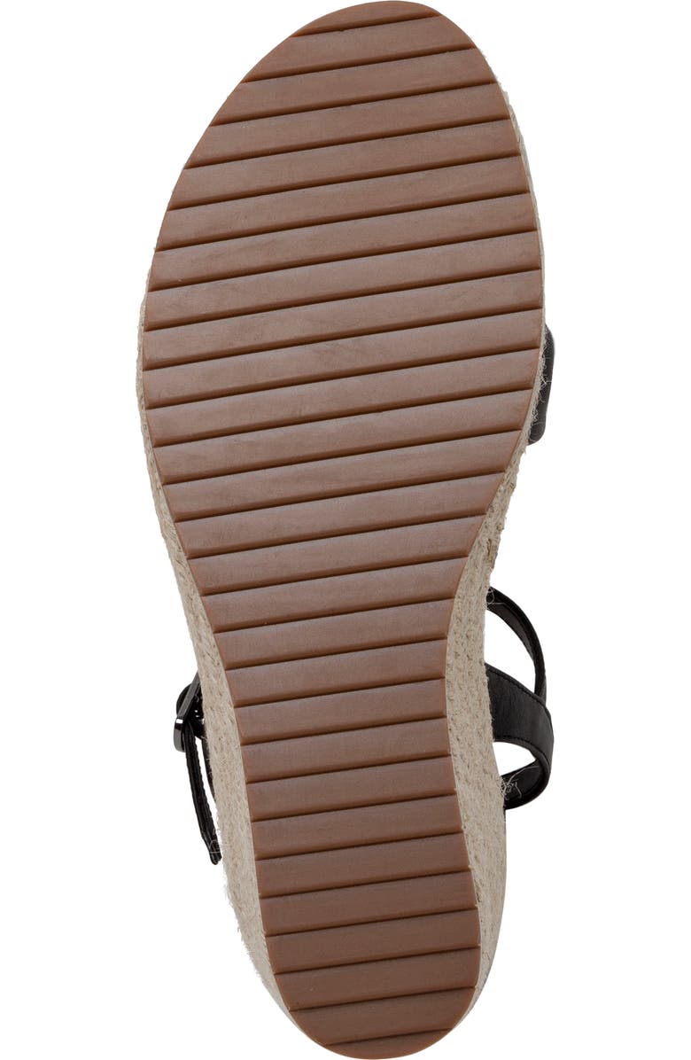 Linea Paolo Verona Platform Wedge Sandal, Alternate, color, Black