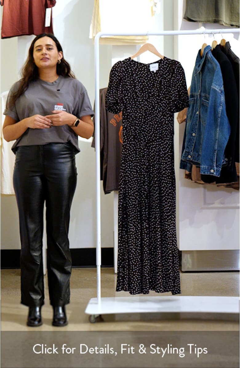 Naira Puff Sleeve Maxi Dress, sales video thumbnail