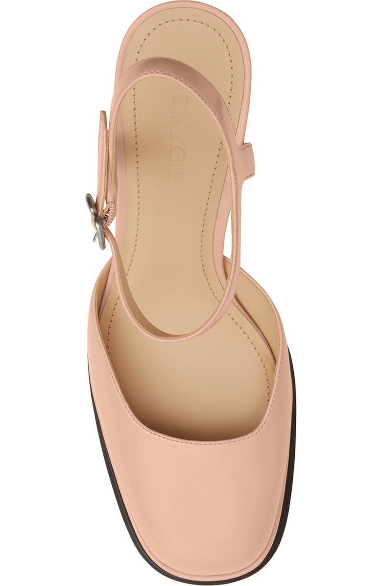 COACH Tea Rose Platform Pump, Alternate, color, Pink Cream