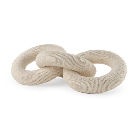 Alize Circular Chain Link Decorative Object