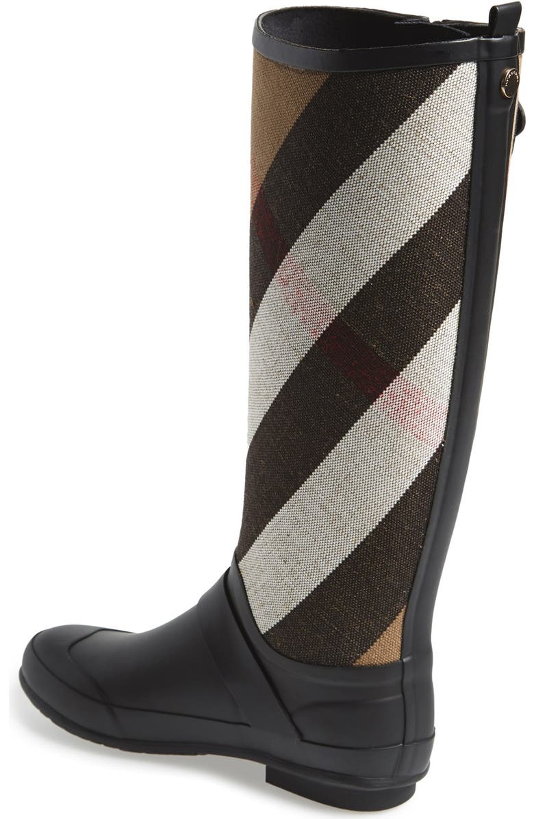 Burberry 'Birkback' Rain Boot, Alternate, color,