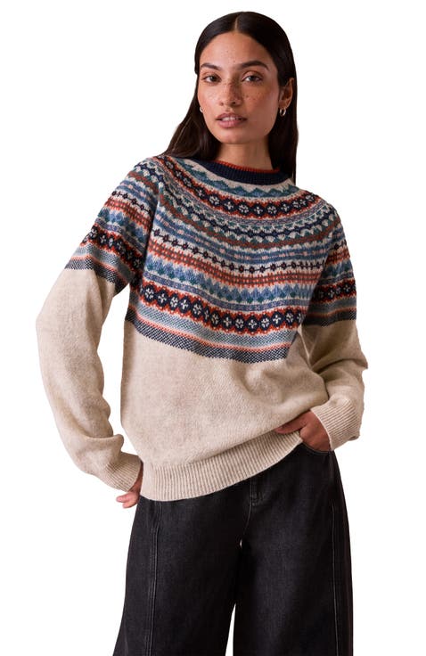 Alpine Yoke Fair Isle Sweater