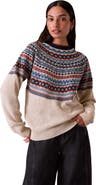 Celtic & Co. Alpine Yoke Fair Isle Sweater