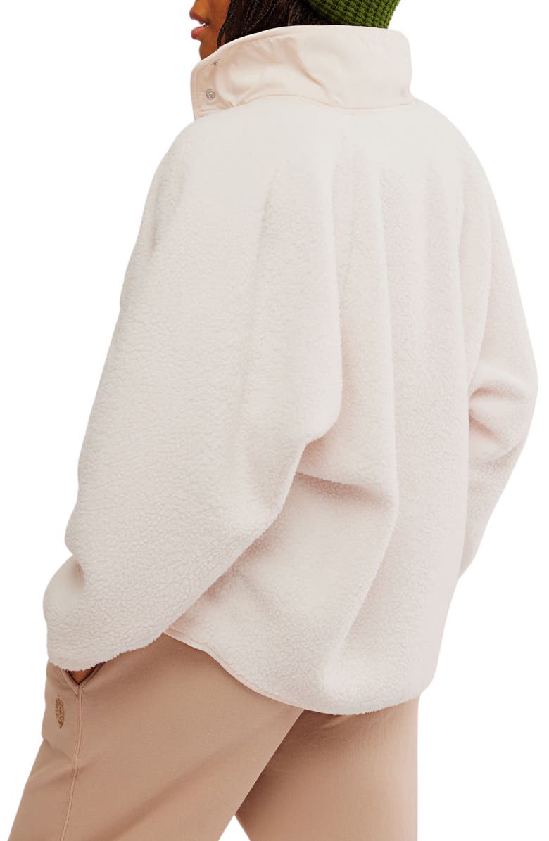 Free People x Hatch Hit The Slopes Fleece Jacket, Alternate, color, 