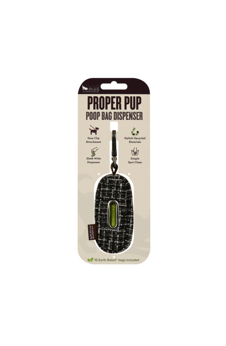 P.L.A.Y. Proper Pup Poop Bag Dispenser, 15 Bags, Alternate, color, Multicolored