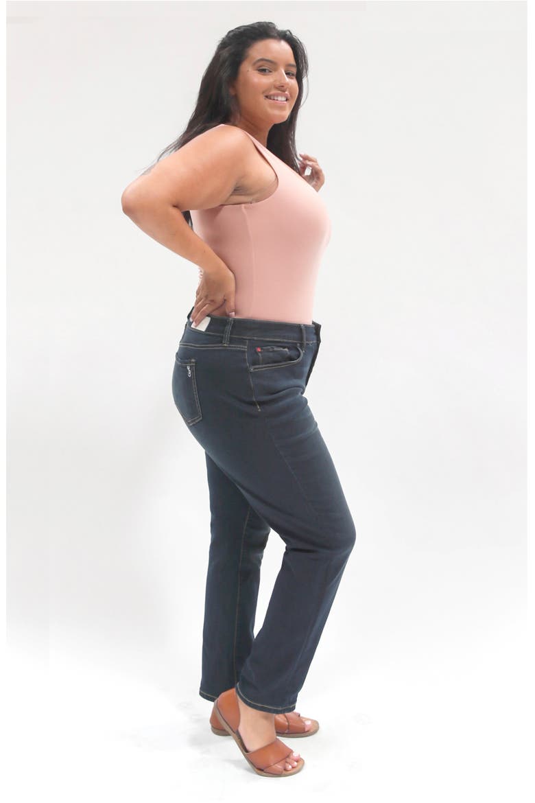 Mid Rise Slim Fit Jeans, Alternate, color, DAPHNE