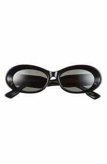 54mm Oval Sunglasses