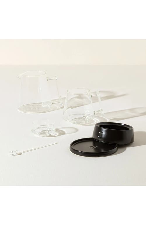Pure Over Purest Cup Pour Over Coffee Maker In Transparent