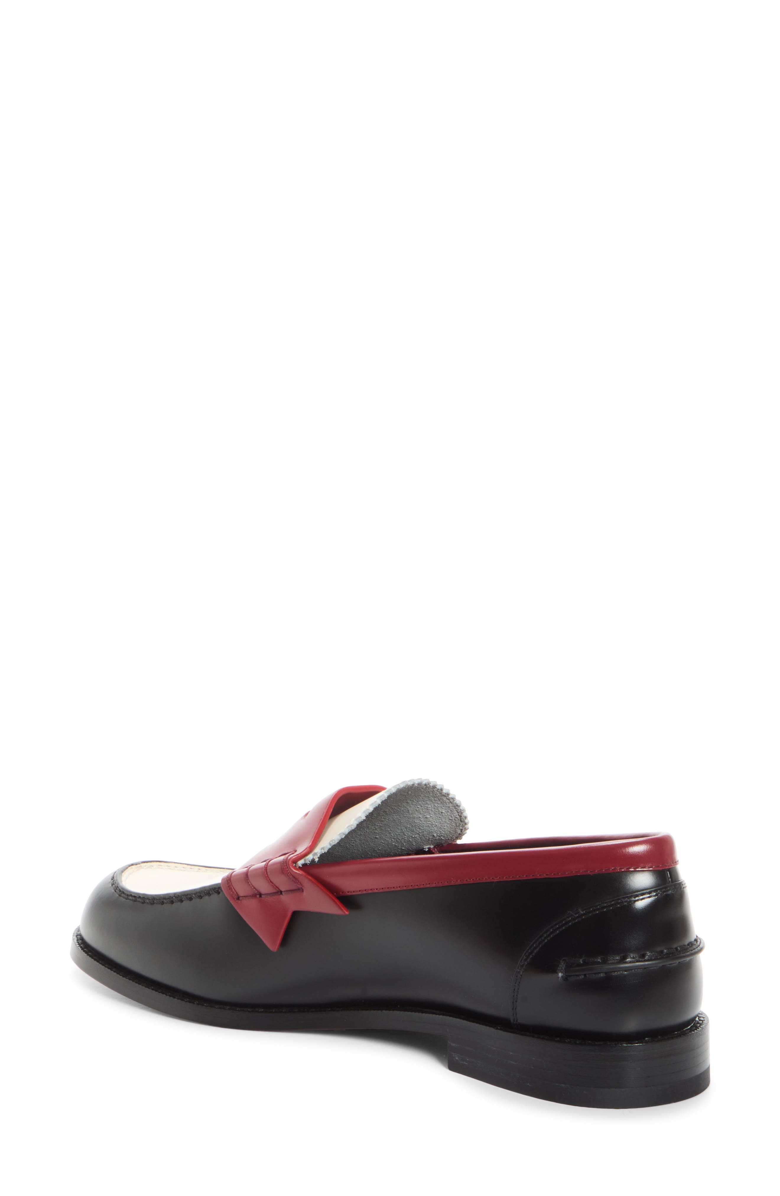 The Plato Leather Loafer, Alternate, color, CM47 VERSION BLACK