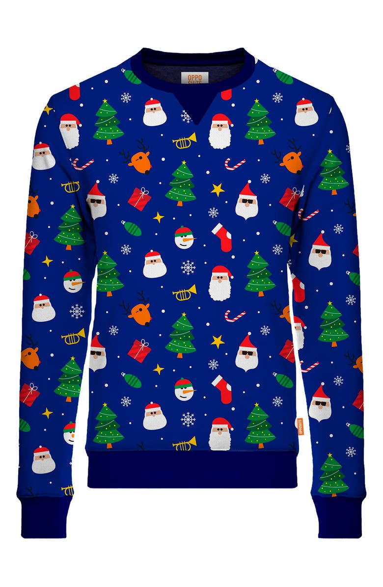 OppoSuits X-Mas Festivity Long Sleeve Sweater, Alternate, color,