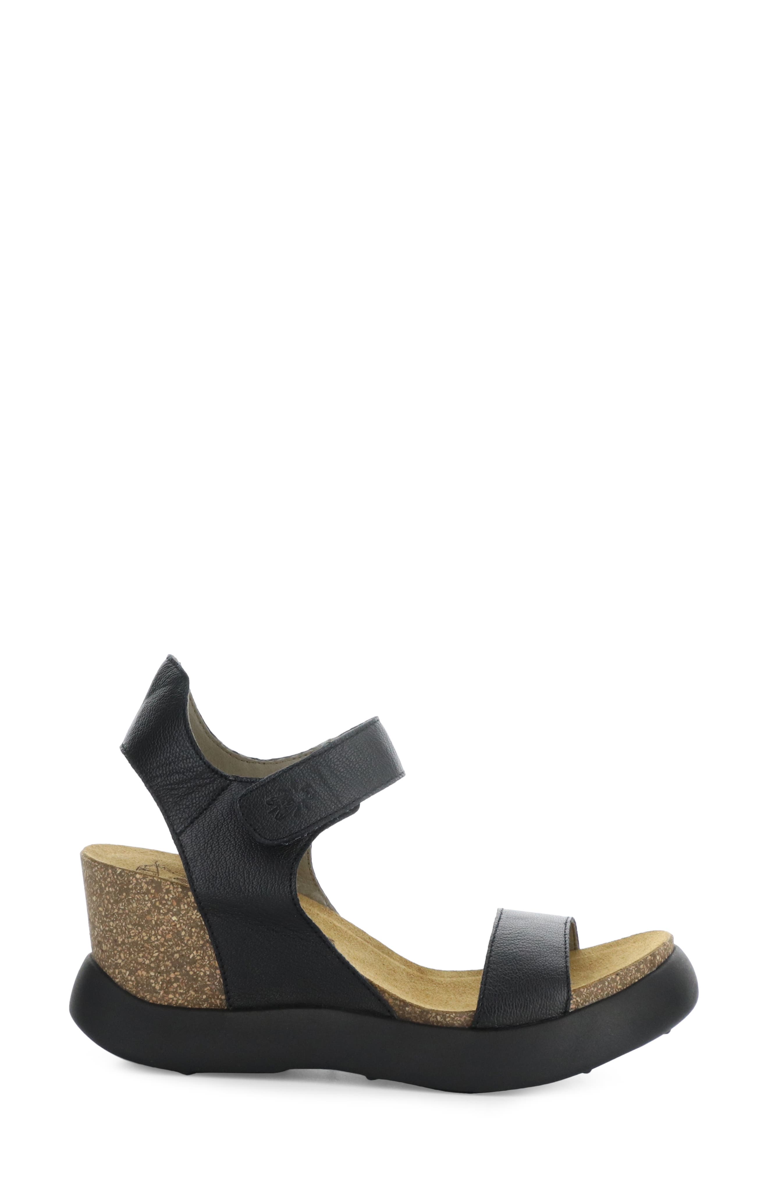 Fly London Gogo Platform Wedge Sandal, Alternate, color, 
